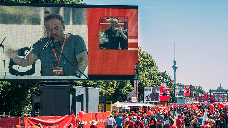 Große LED-Displays in Halle